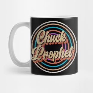 vintage circle line color Chuck Prophet Mug